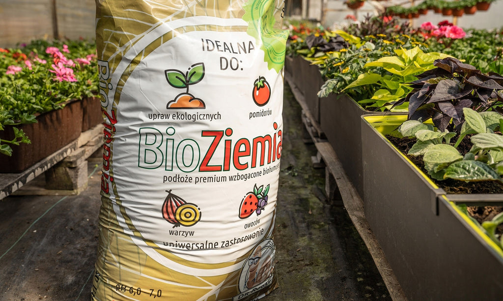 Ziemia Ogrodowa BIO Kompost 1050L do pomidorów warzyw rozsad PALETA