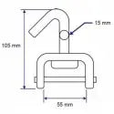Hak obrotowy 5000kg - 178