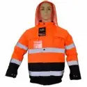 KURTKA OSTRZEGAWCZA OCIEPLONA BHP - 240