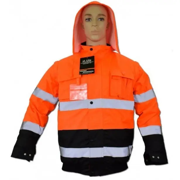 KURTKA OSTRZEGAWCZA OCIEPLONA BHP - 240
