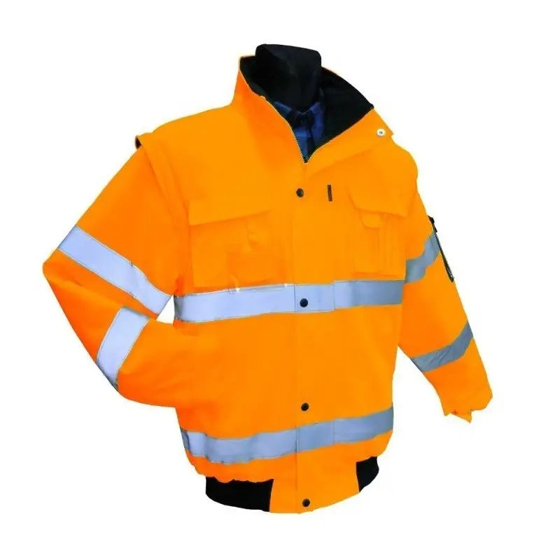 KURTKA OSTRZEGAWCZA OCIEPLONA BHP - 231